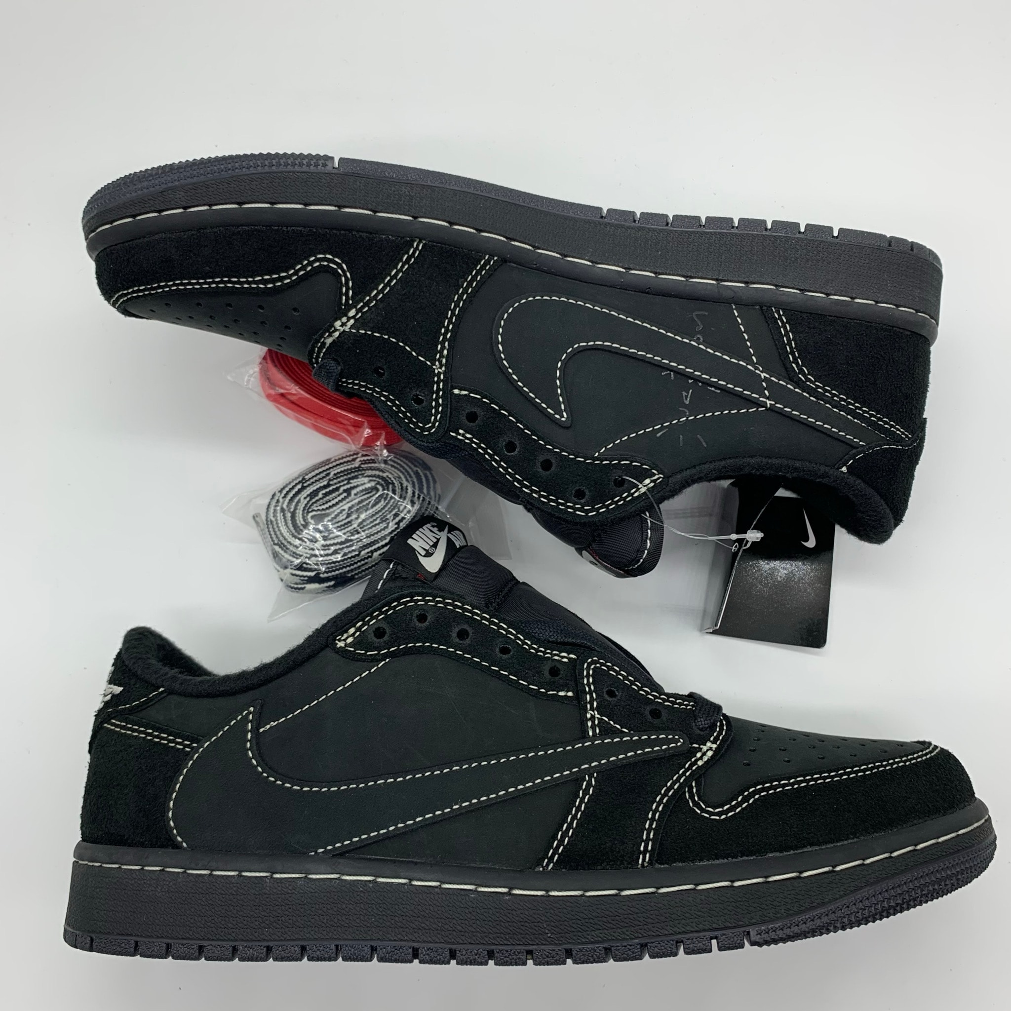 Travis Scott × Nike Air Jordan 1 Low OG SP "Black Phantom"