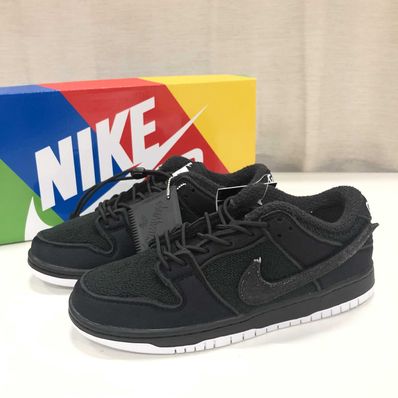 Gnarhunters × Nike SB Dunk Low "Black/White"