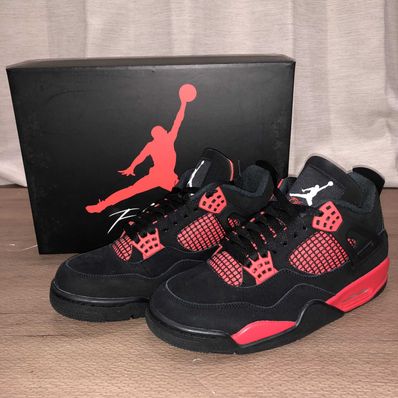 Nike Air Jordan 4 "Red Thunder/Crimson"