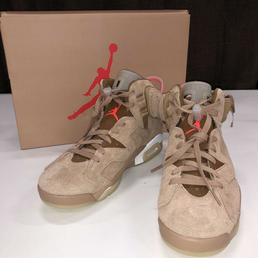 Travis Scott × Nike Air Jordan 6 "British Khaki"
