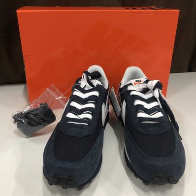 Fragment × sacai × Nike LD Waffle "Blackended Blue"