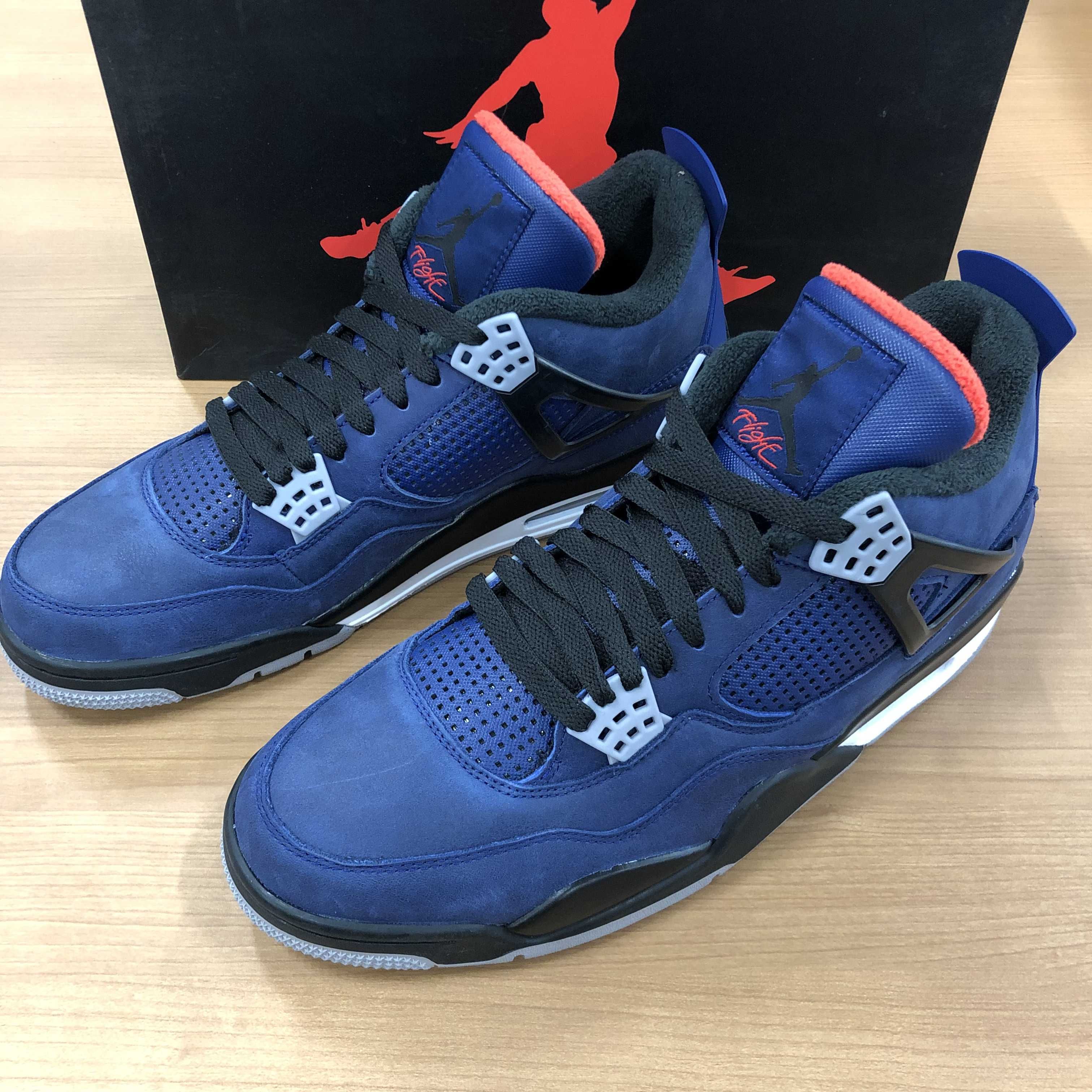 Nike Air Jordan 4 Retro WNTR "Loyal Blue/White/Black"