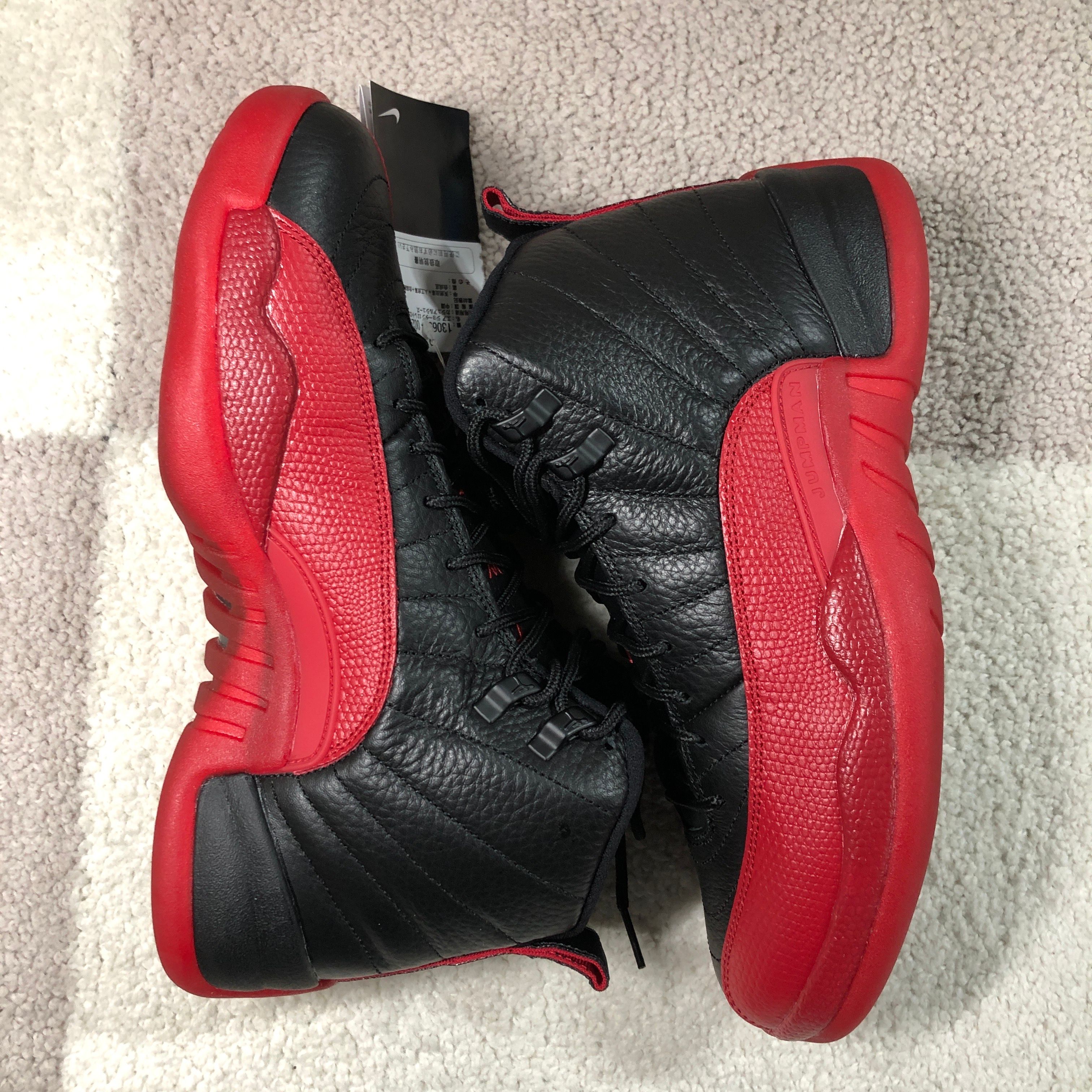 Nike Air Jordan 12 Retro "Flu Game/Black/Versity Red" (2016)
