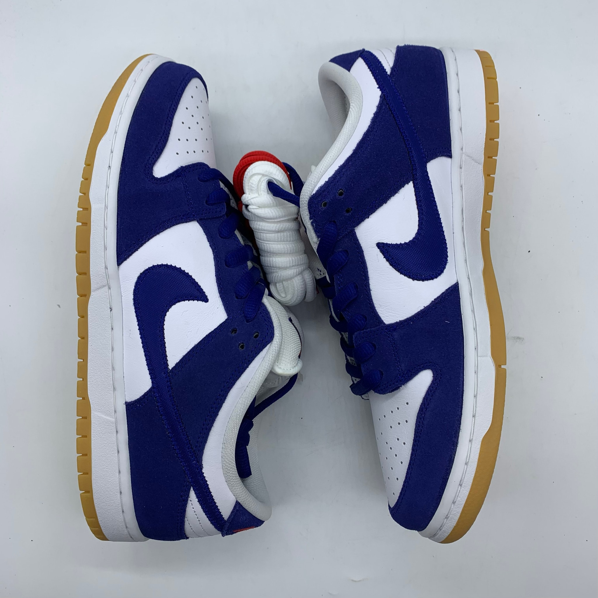 Nike SB Dunk Low "Los Angeles Dodgers/Deep Royal Blue"