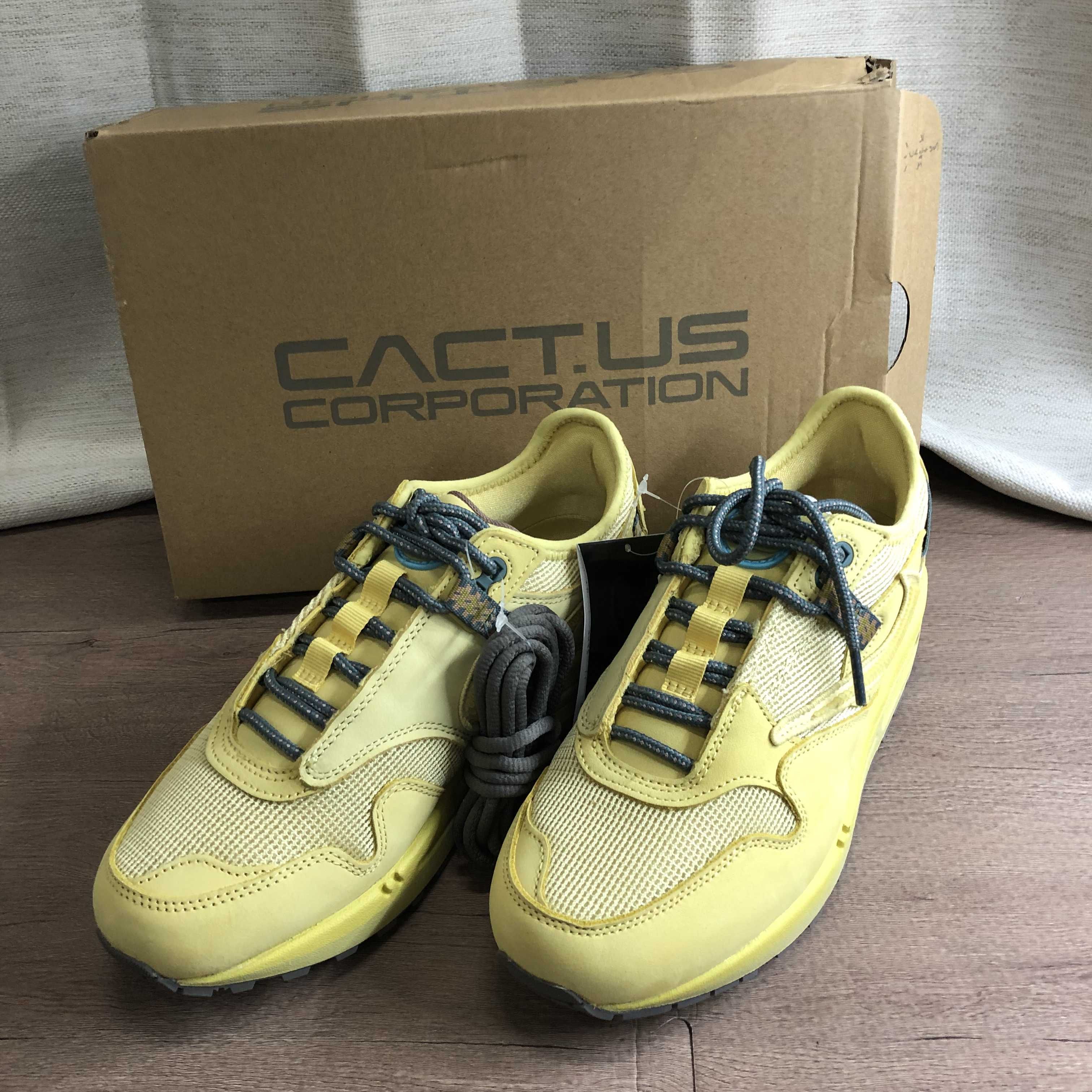 Travis Scott × Nike Air Max 1 "CACT.US Gold"