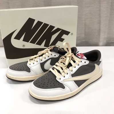 Travis Scott × Nike Air Jordan 1 Low OG SP "Reverse Mocha/Sail and Ridgerock"