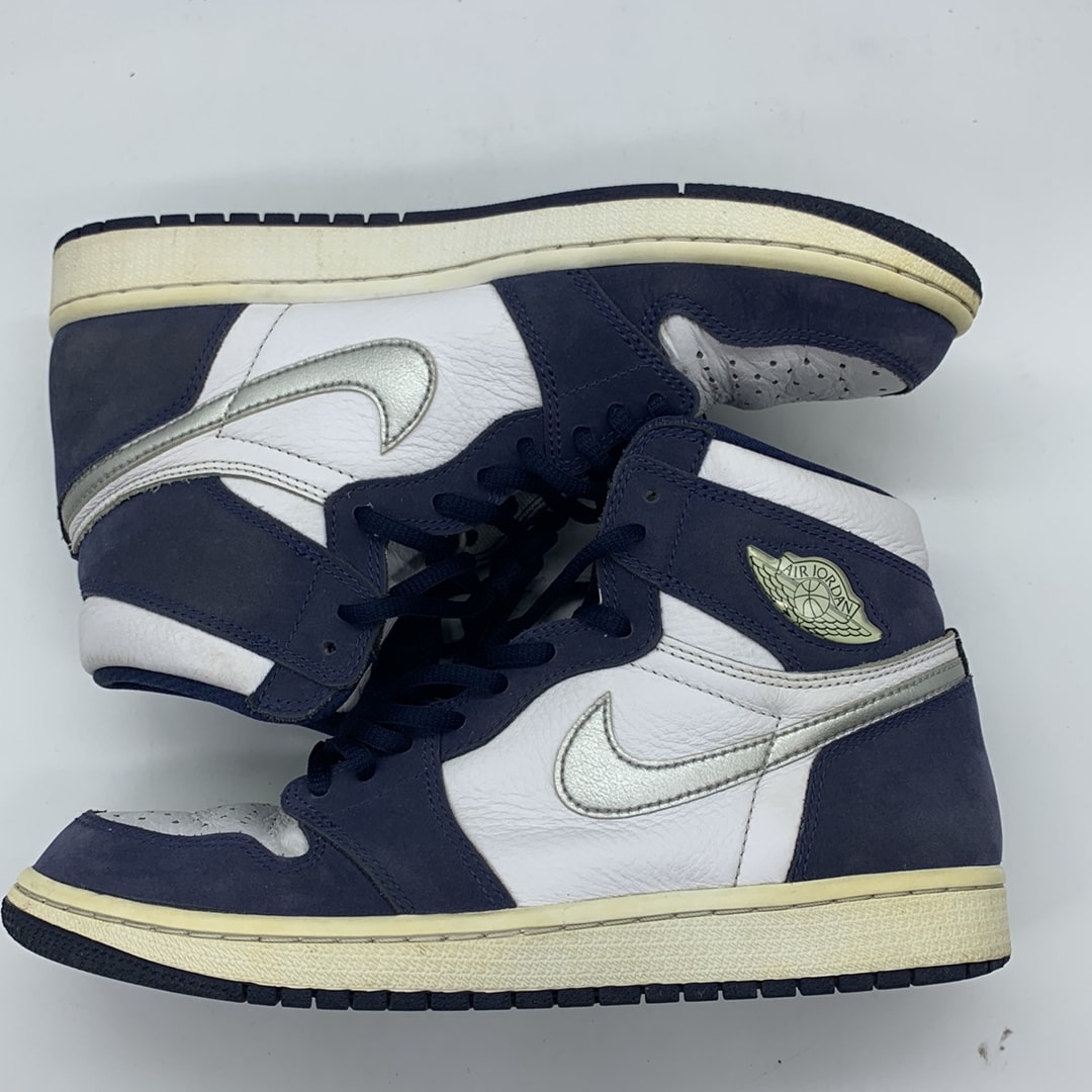 Nike Air Jordan 1 High OG CO.JP "White/Midnight Navy" (2020) (Standard Box)