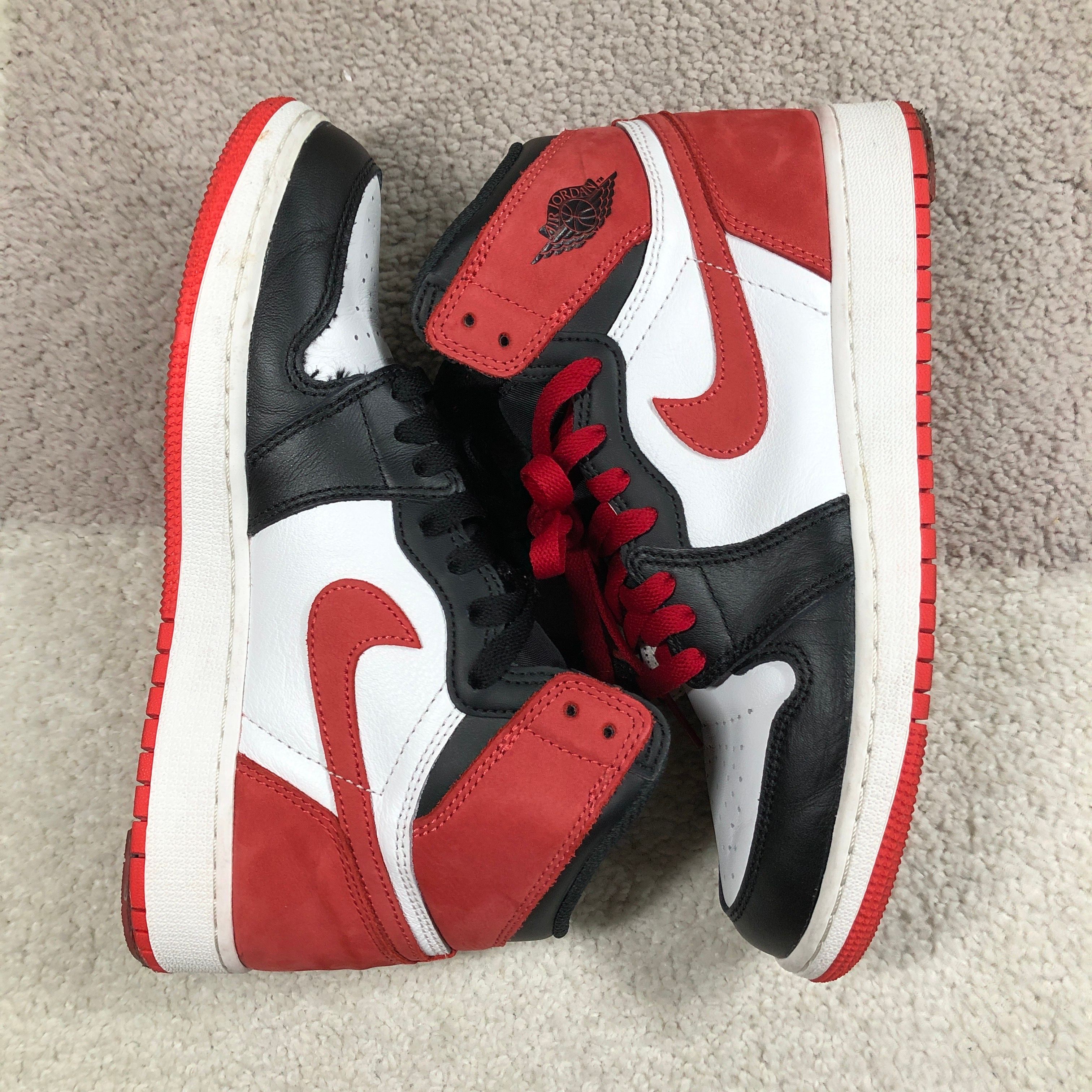 NIKE AIR JORDAN 1 RETRO HIGH TRACK RED (GS)