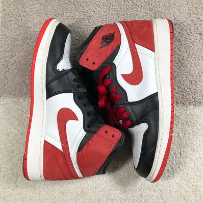 NIKE AIR JORDAN 1 RETRO HIGH TRACK RED (GS)