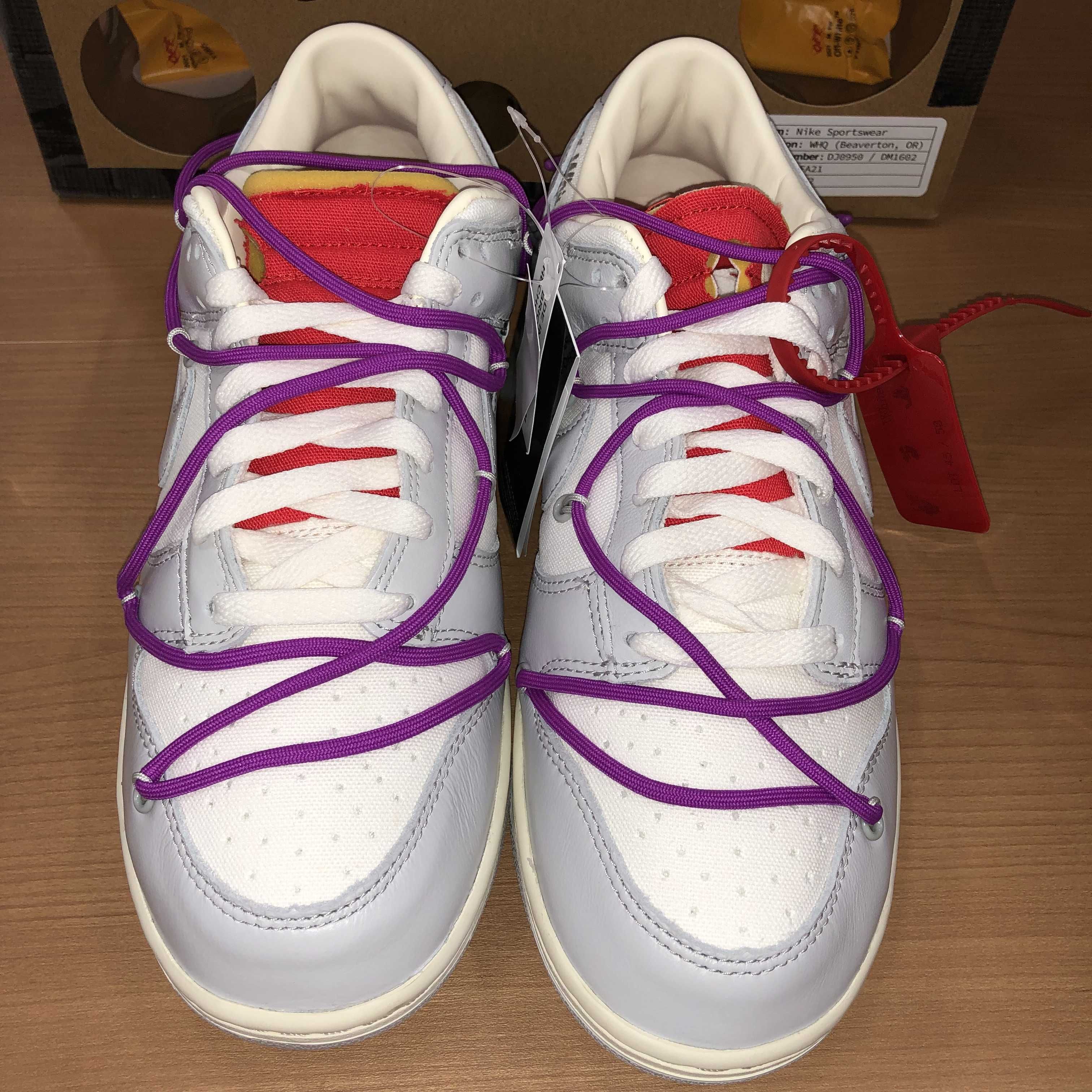 Off-White × Nike Dunk Low 1 of 50 "Lot.45"