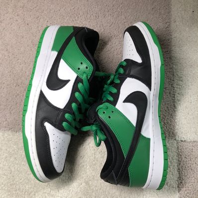 Nike SB Dunk Low Pro "Black and Classic Green"