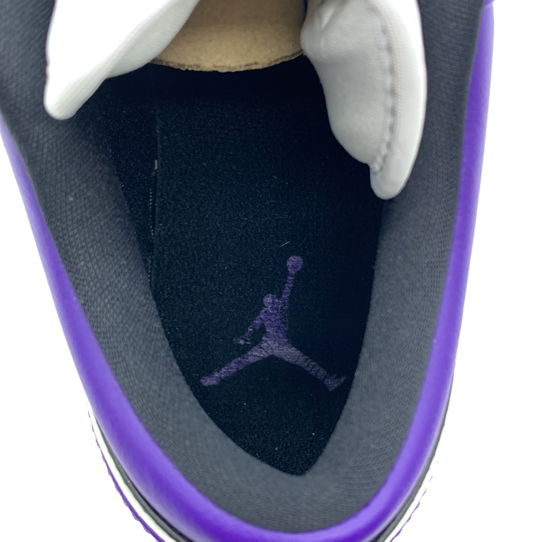 Nike Air Jordan 1 Low "Court Purple/White/Black"