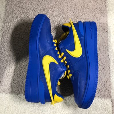 AMBUSH × Nike Air Force 1 Low "Game Royal and Vivid Sulfur"