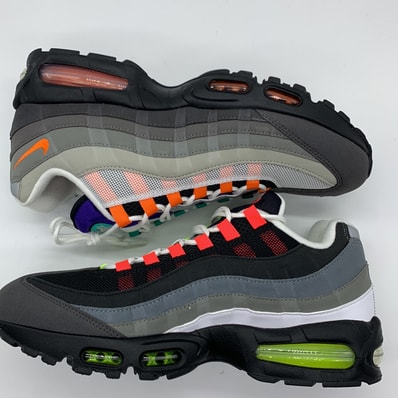 Nike Air Max 95 Big Bubble PRM "Greedy/White/Medium Ash" (2026)