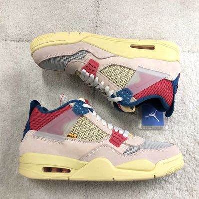 UNION × Nike Air Jordan 4 SP "Guava Ice/Light Fusion Red"
