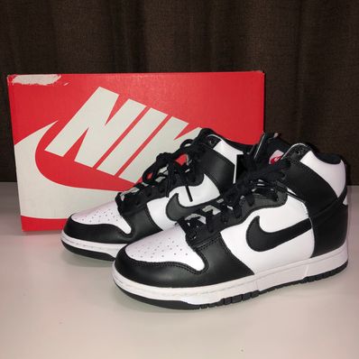 Nike Women's Dunk High "Black and White"