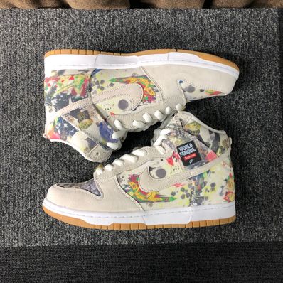 Supreme × Nike SB Dunk High "Rammellzee"