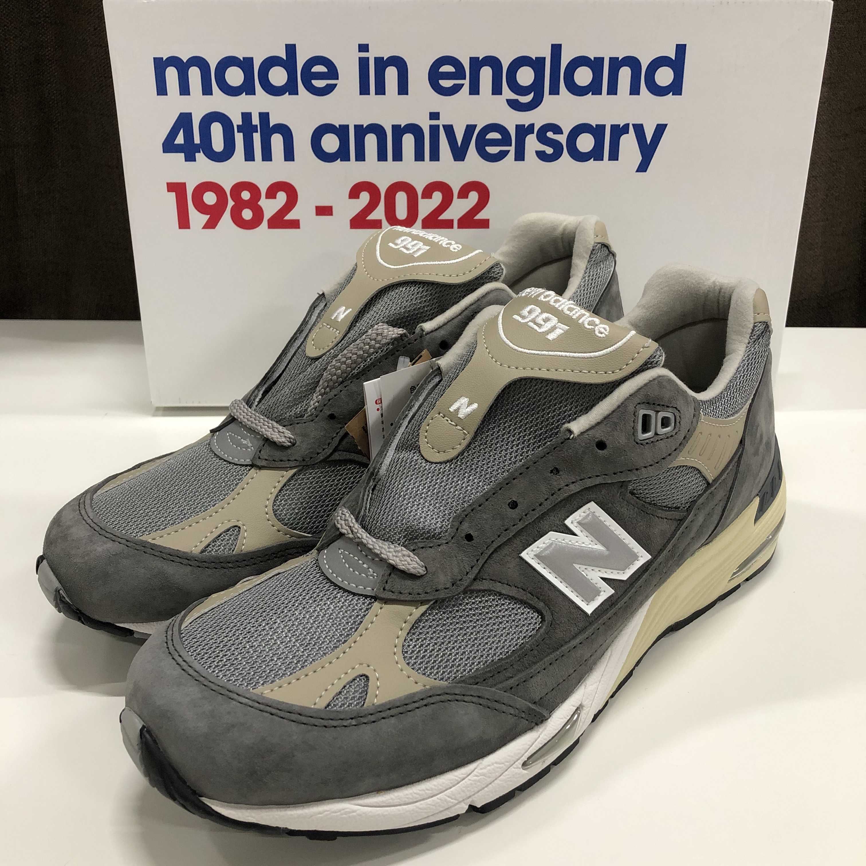 New Balance M991UKF Flimby Catalogue Pack "Grey/White"