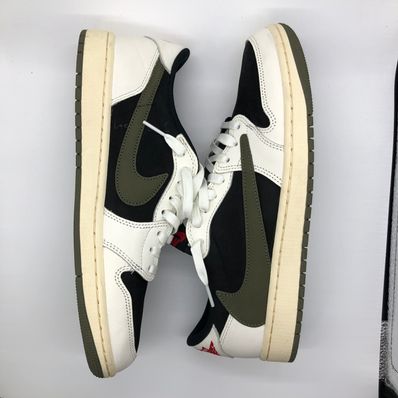 Travis Scott × Nike Women's Air Jordan 1 Low OG "Medium Olive"