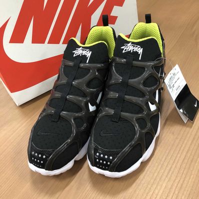 Stussy x Nike Air Zoom Kukini "Black/White/Bright Cactus"