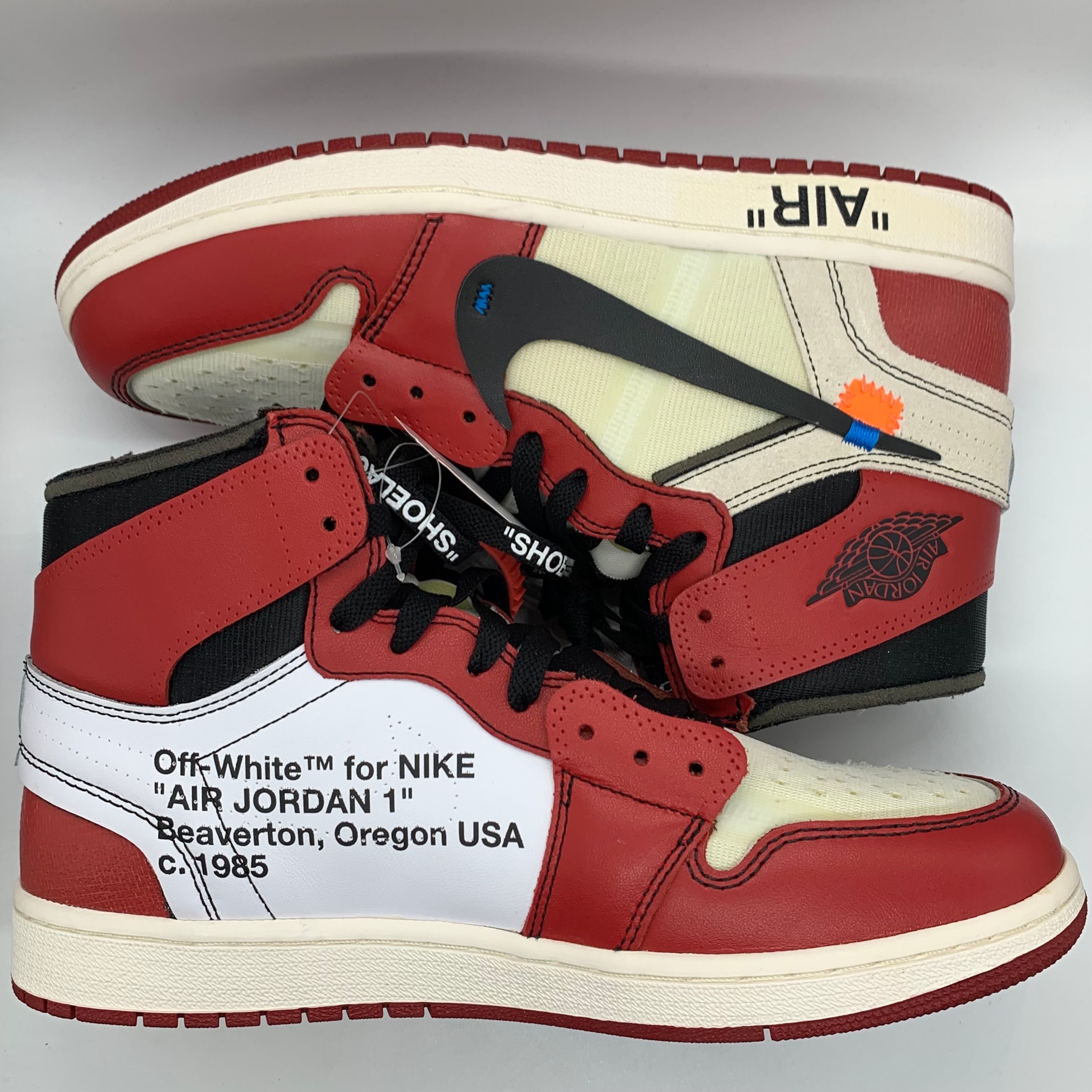 Off-White × Nike Air Jordan 1 Retro High The Ten "Chicago"
