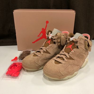 Travis Scott × Nike Air Jordan 6 "British Khaki"