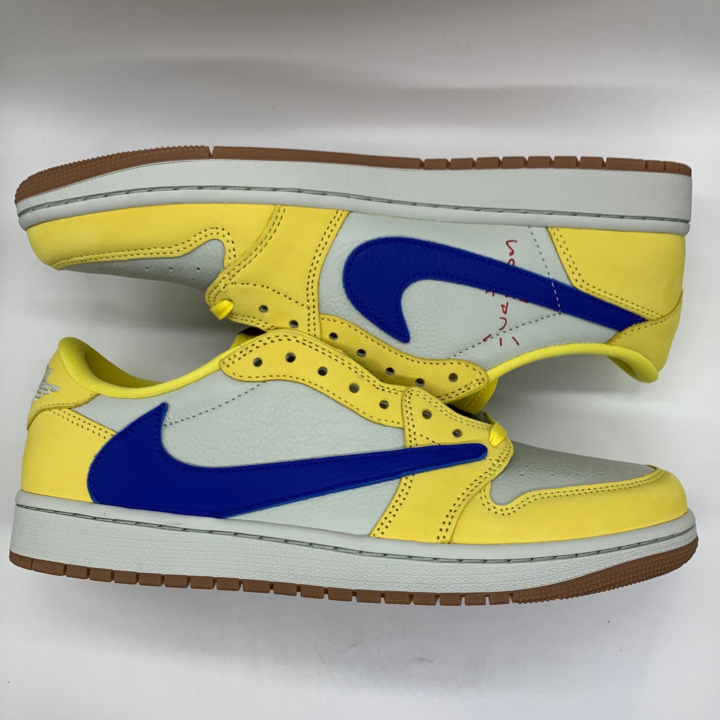 Travis Scott × Nike Women's Air Jordan 1 Retro Low OG "Canary"
