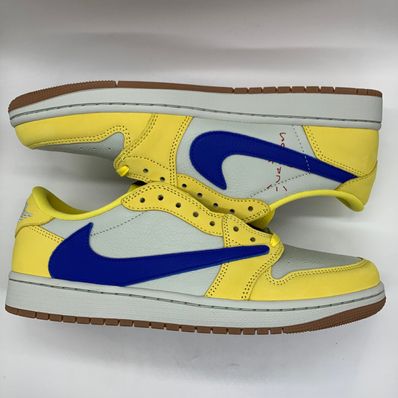 Travis Scott × Nike Women's Air Jordan 1 Retro Low OG "Canary"