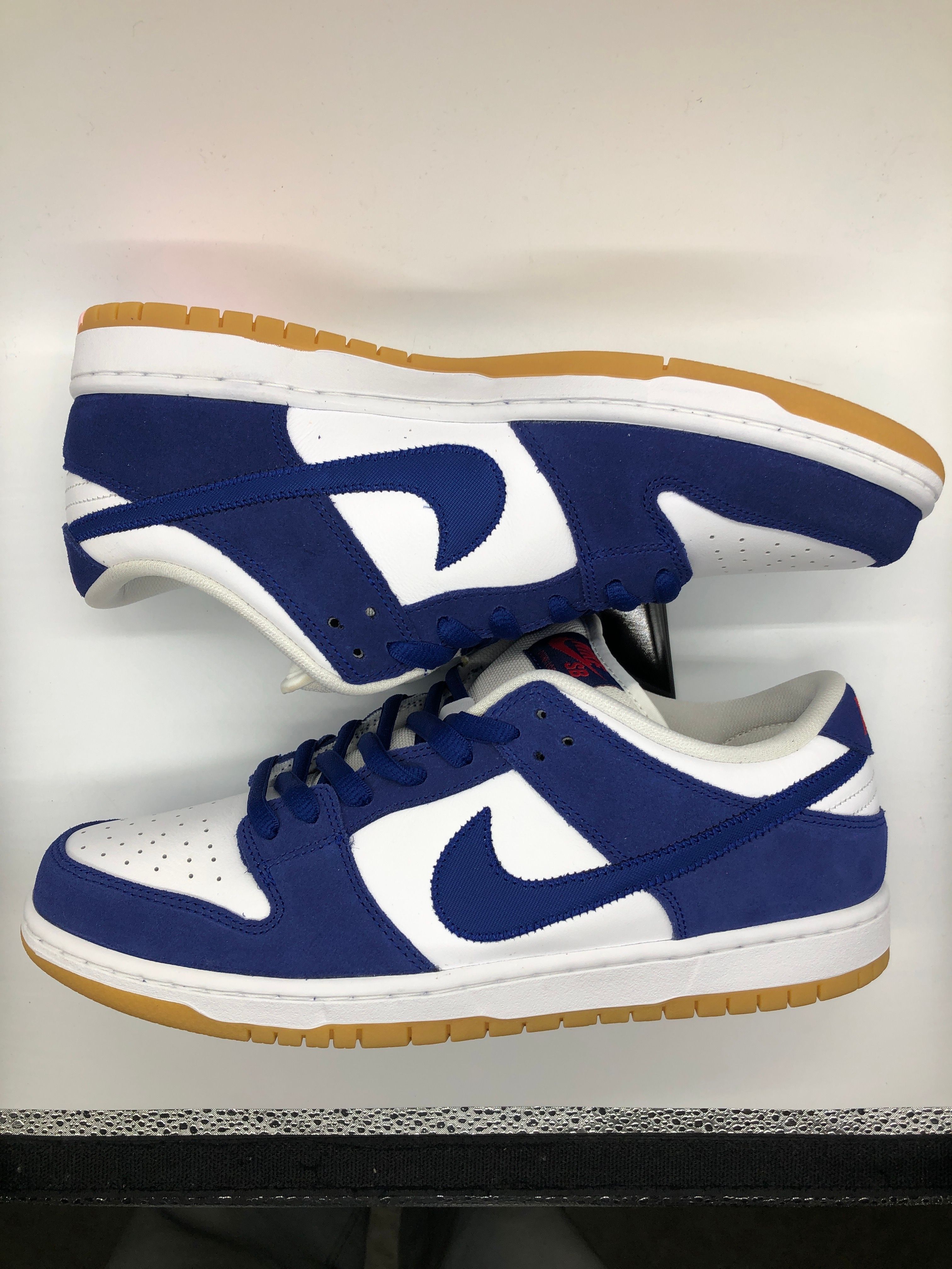 Nike SB Dunk Low "Los Angeles Dodgers/Deep Royal Blue"