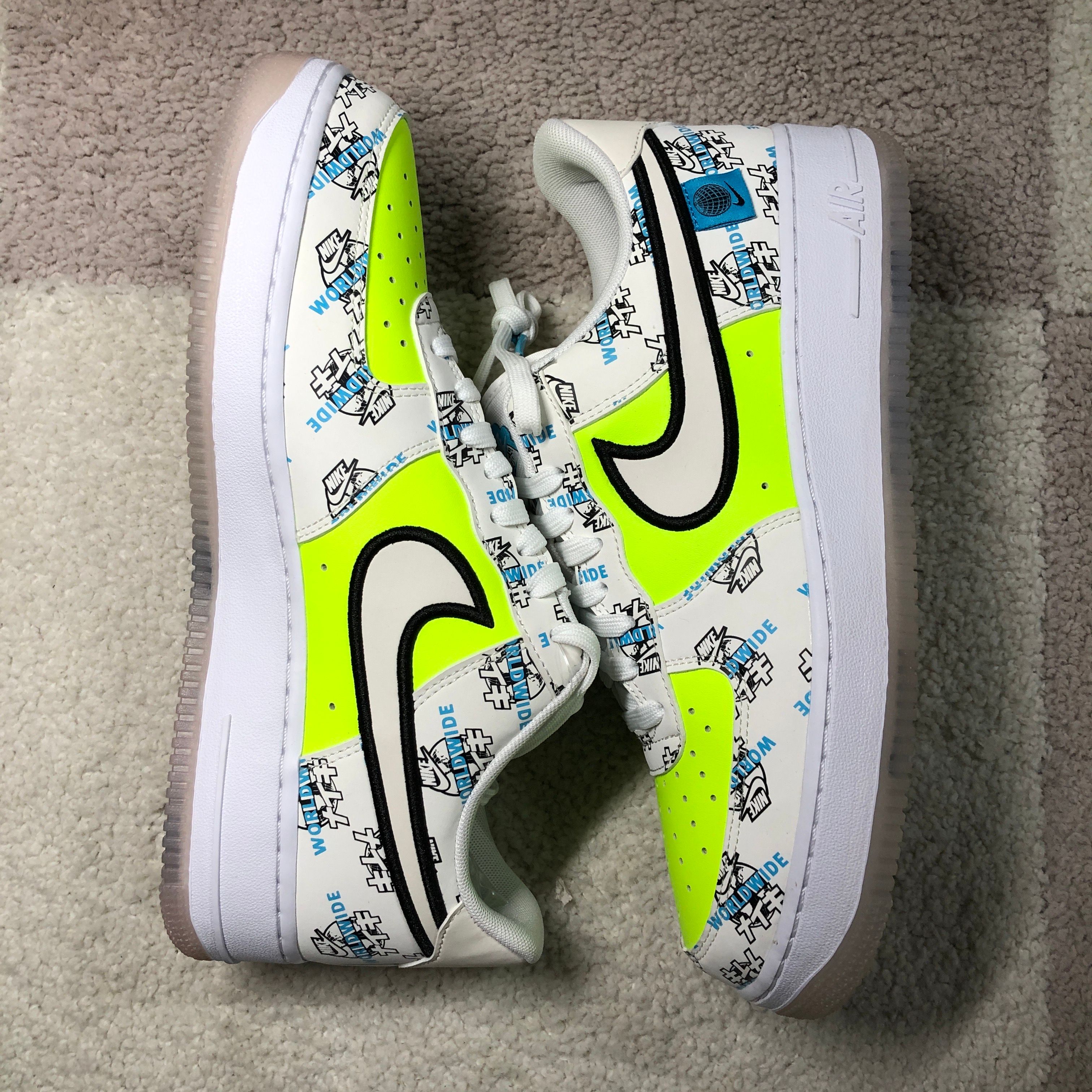 Nike World Wide Pack Air Force 1 Low White "KATAKANA"