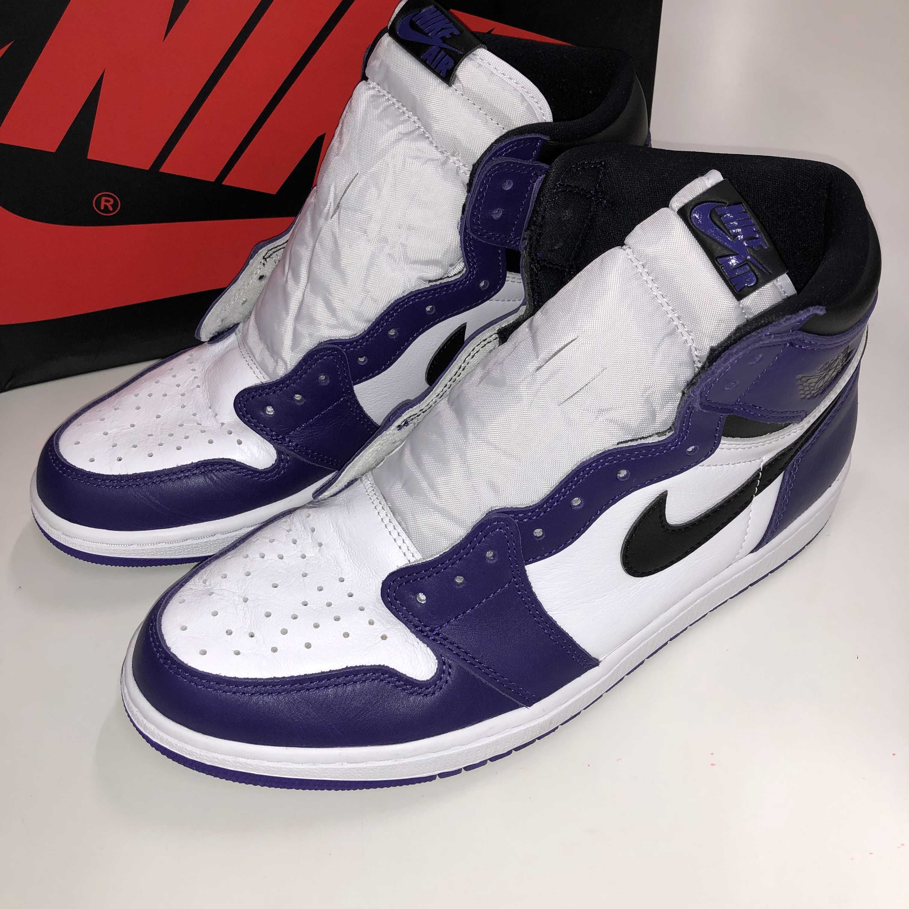 Nike Air Jordan 1 Retro High OG "Court Purple White/Black" (2020)