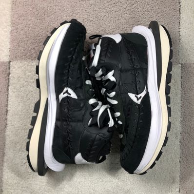 Jean-Paul Gaultier × sacai × Nike Vapor Waffle "Black/Black-White"