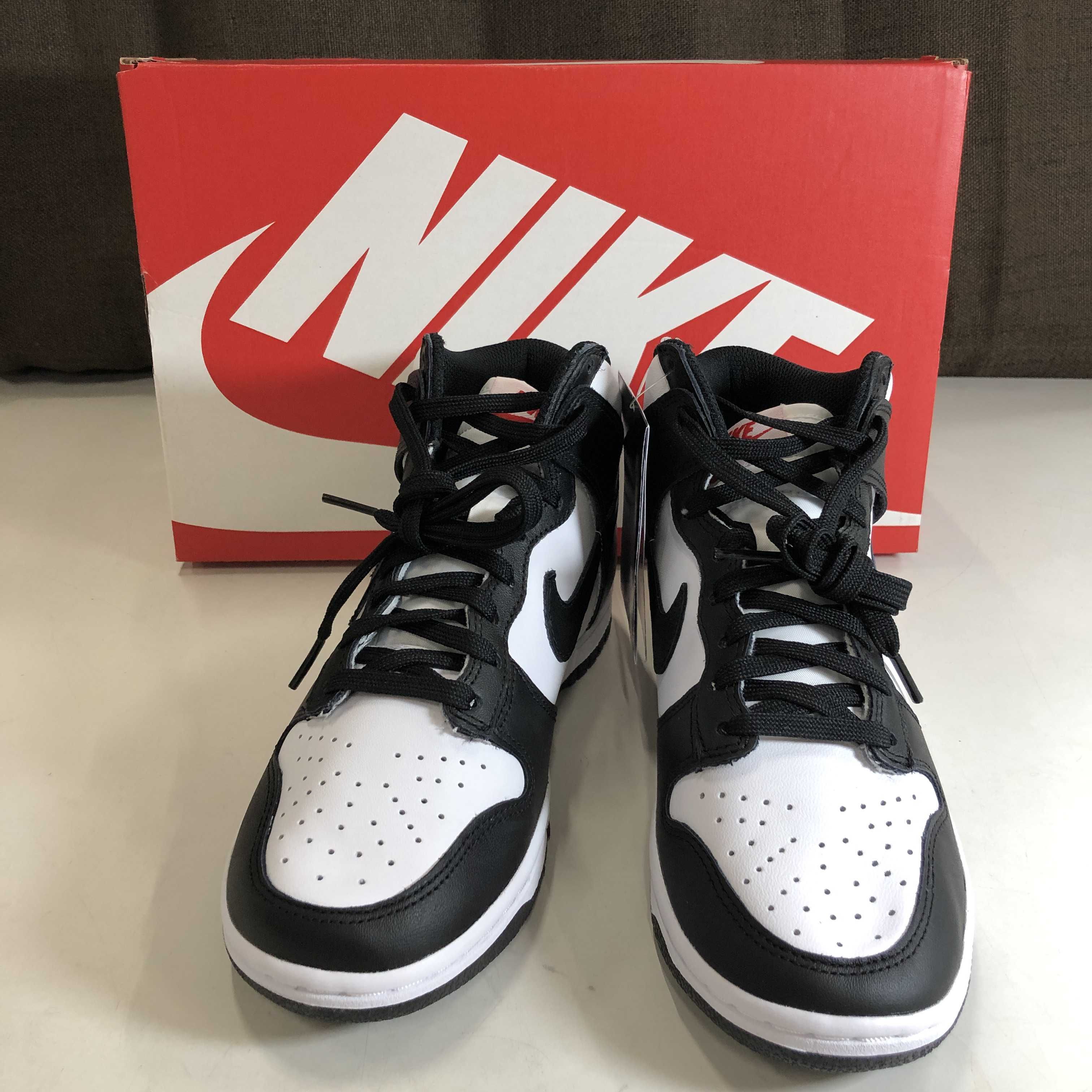 Nike Women's Dunk High "Black and White"