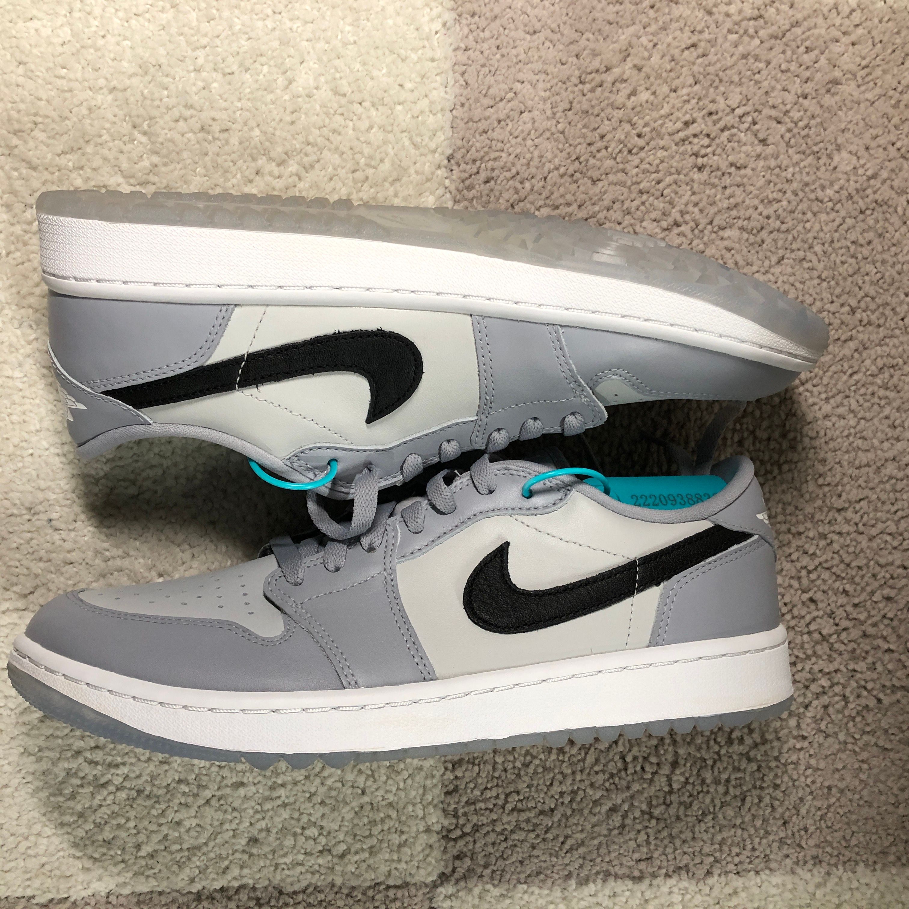 Nike Air Jordan 1 Low Golf "Wolf Grey/Photon Dust/White/Black"