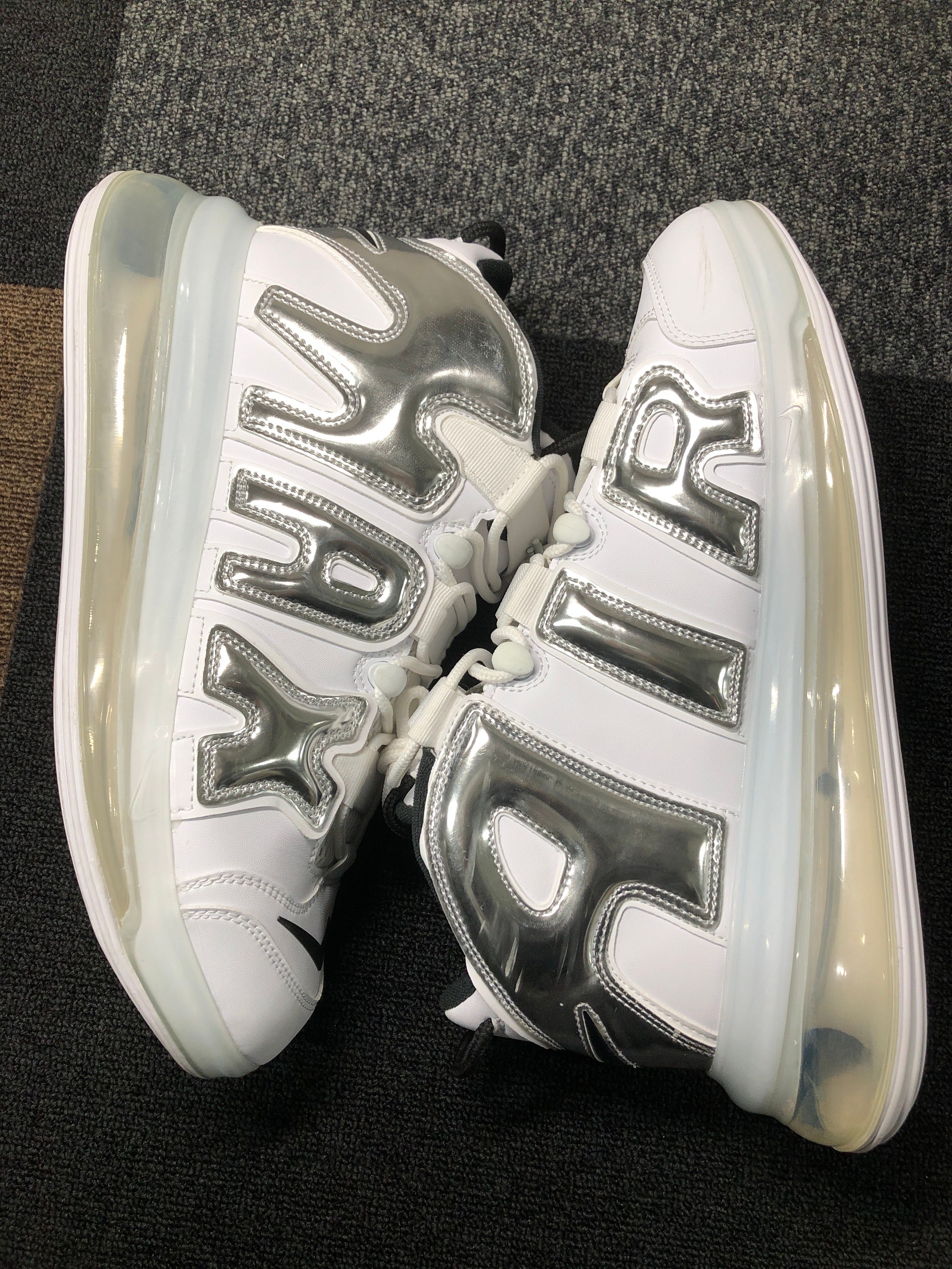 NIKE AIR MORE UPTEMPO 720 CHROME