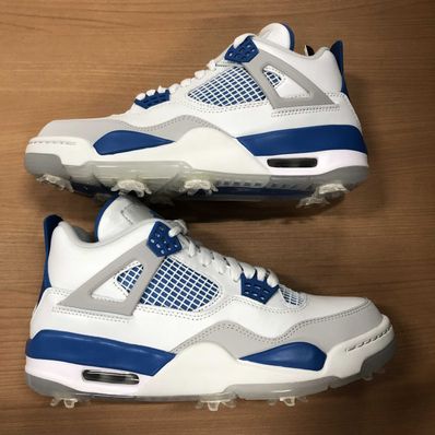 NIKE AIR JORDAN 4 GOLF "MILITARY BLUE"