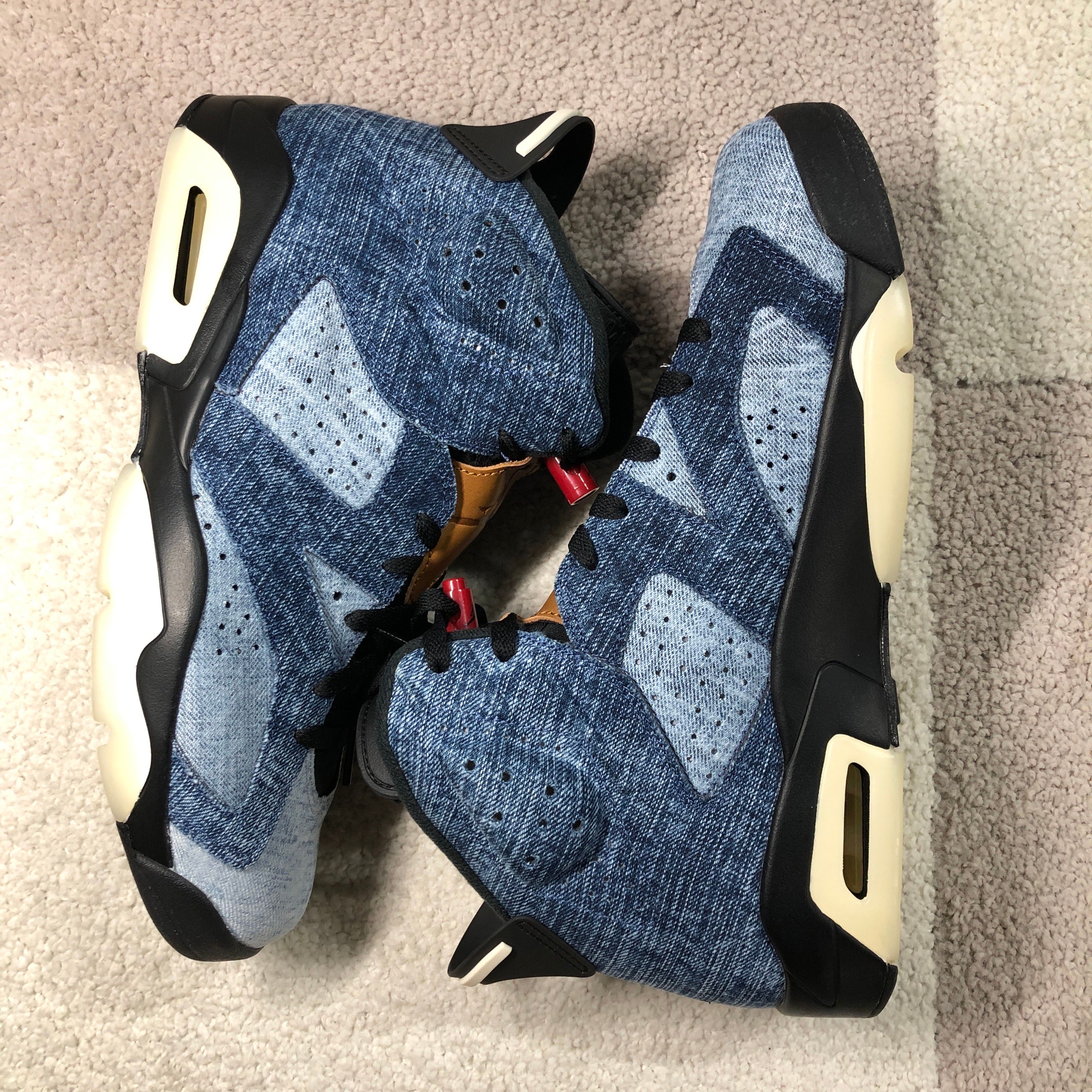 NIKE AIR JORDAN 6 "WASHED DENIM"