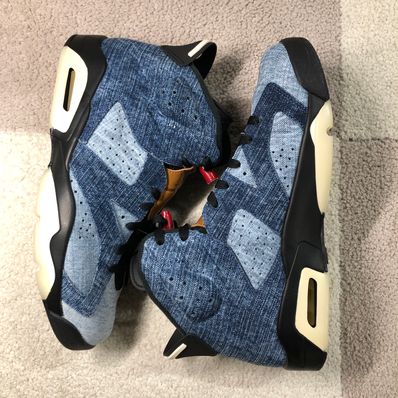 NIKE AIR JORDAN 6 "WASHED DENIM"