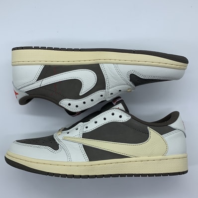 Travis Scott × Nike Air Jordan 1 Low OG SP "Reverse Mocha/Sail and Ridgerock"