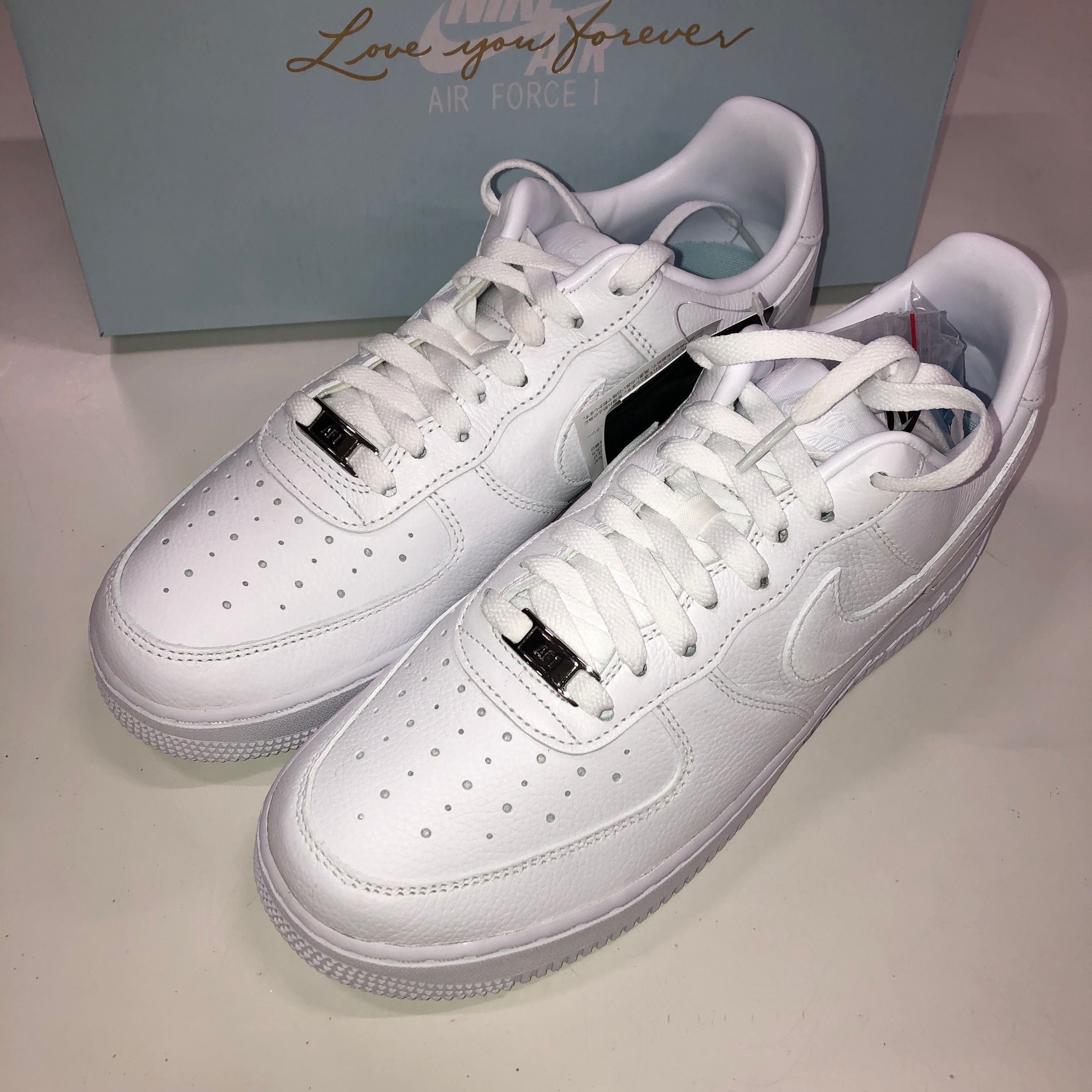Drake NOCTA × Nike Air Force 1 Low "Love You Forver/White"