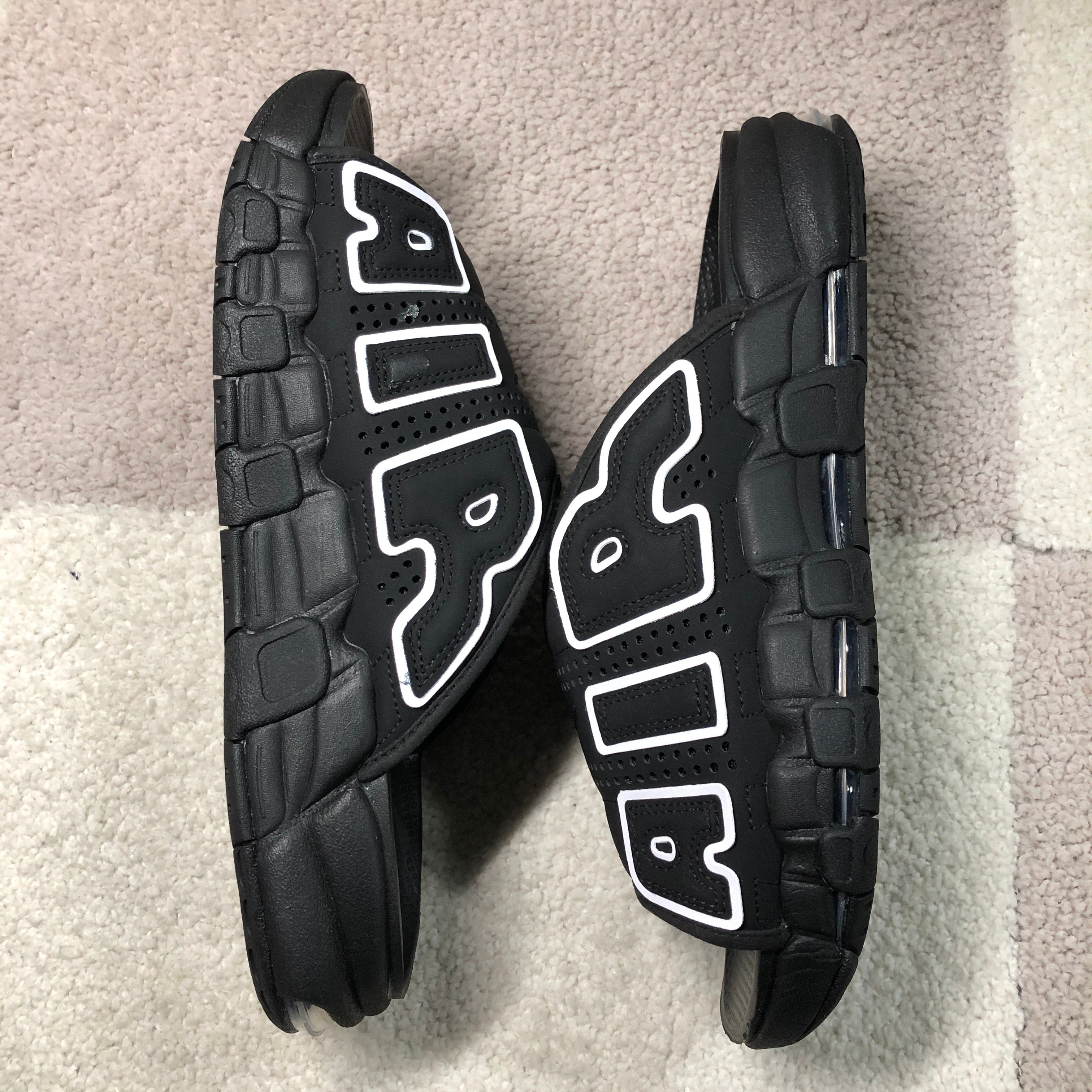 Nike Air More Uptempo Slide "Black" (DV2132-001/DV2137-001)