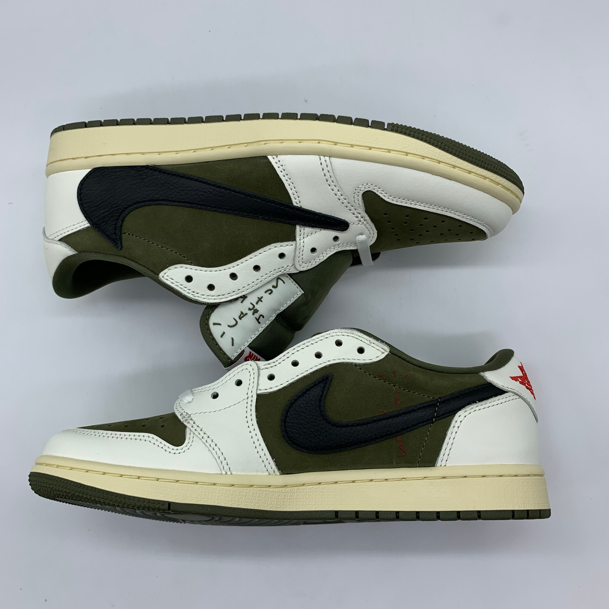 Travis Scott × Nike Air Jordan 1 Low OG SP "Reverse Olive"