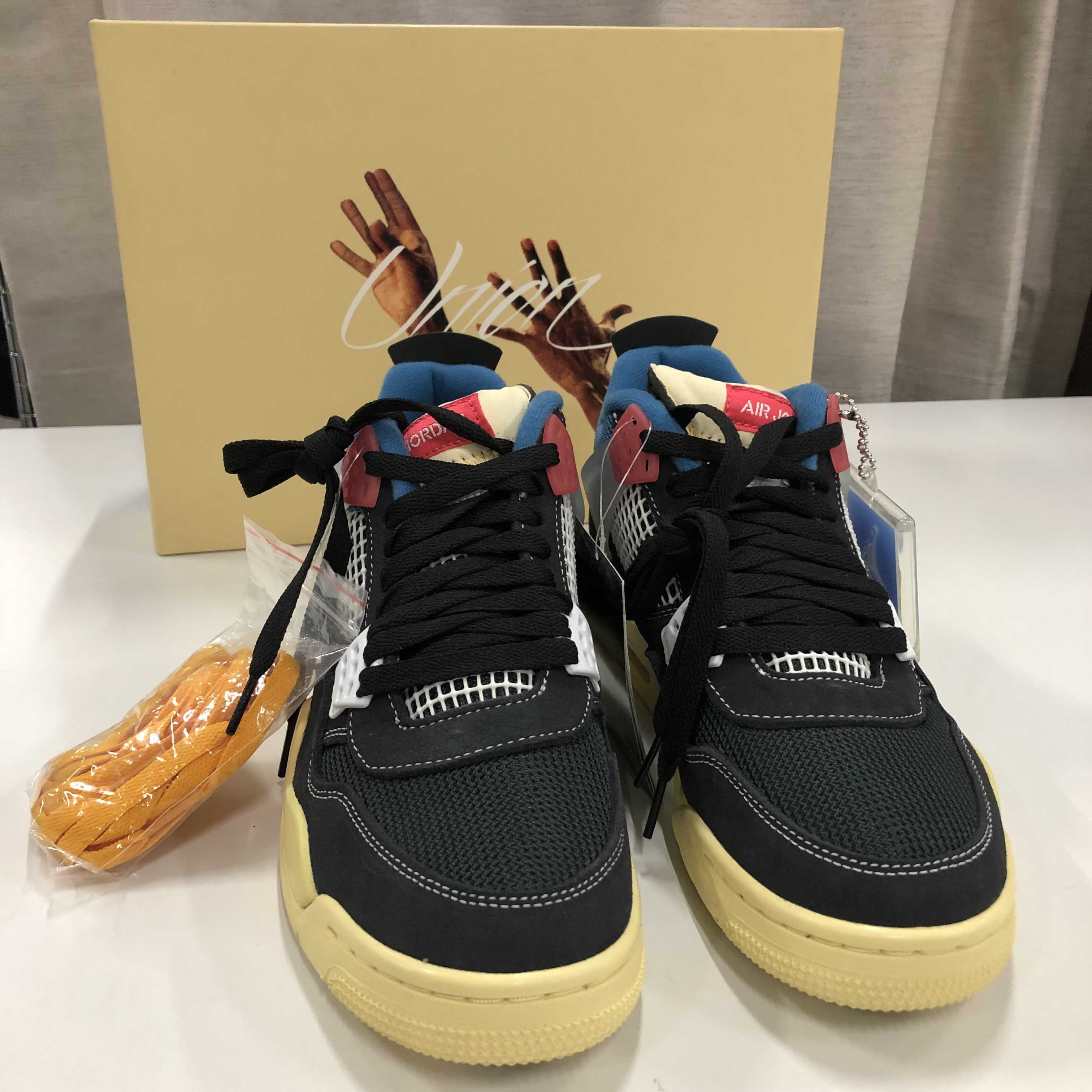 UNION × NIKE AIR JORDAN 4 "OFF NOIR"
