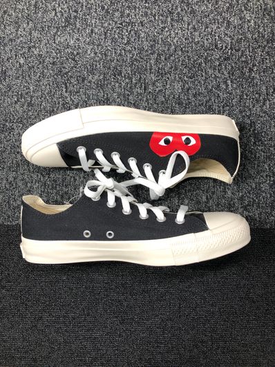 PLAY COMME des GARCONS × Converse All Star OX "Black"