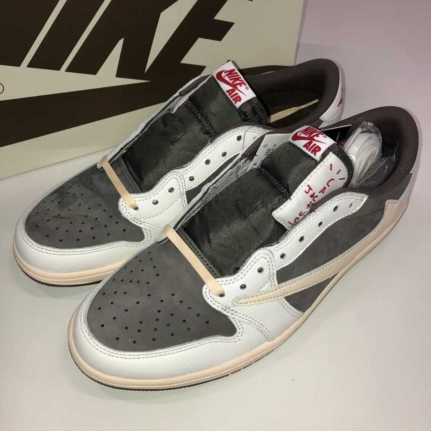 Travis Scott × Nike Air Jordan 1 Low OG SP "Reverse Mocha/Sail and Ridgerock"