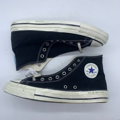 Back To The Future × Converse All Star Aged MT Hi "40th Anniversary/Black" (1985 pairs)