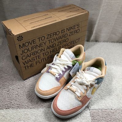 Nike Women's Dunk Low Sun Club "Sail/Sanded Gold/Light Madder Root"