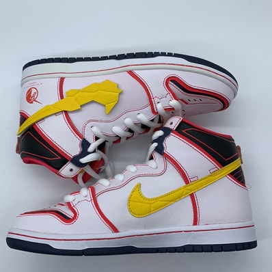 Gundam Unicorn × Nike SB Dunk High PRO QS "UNICORN"