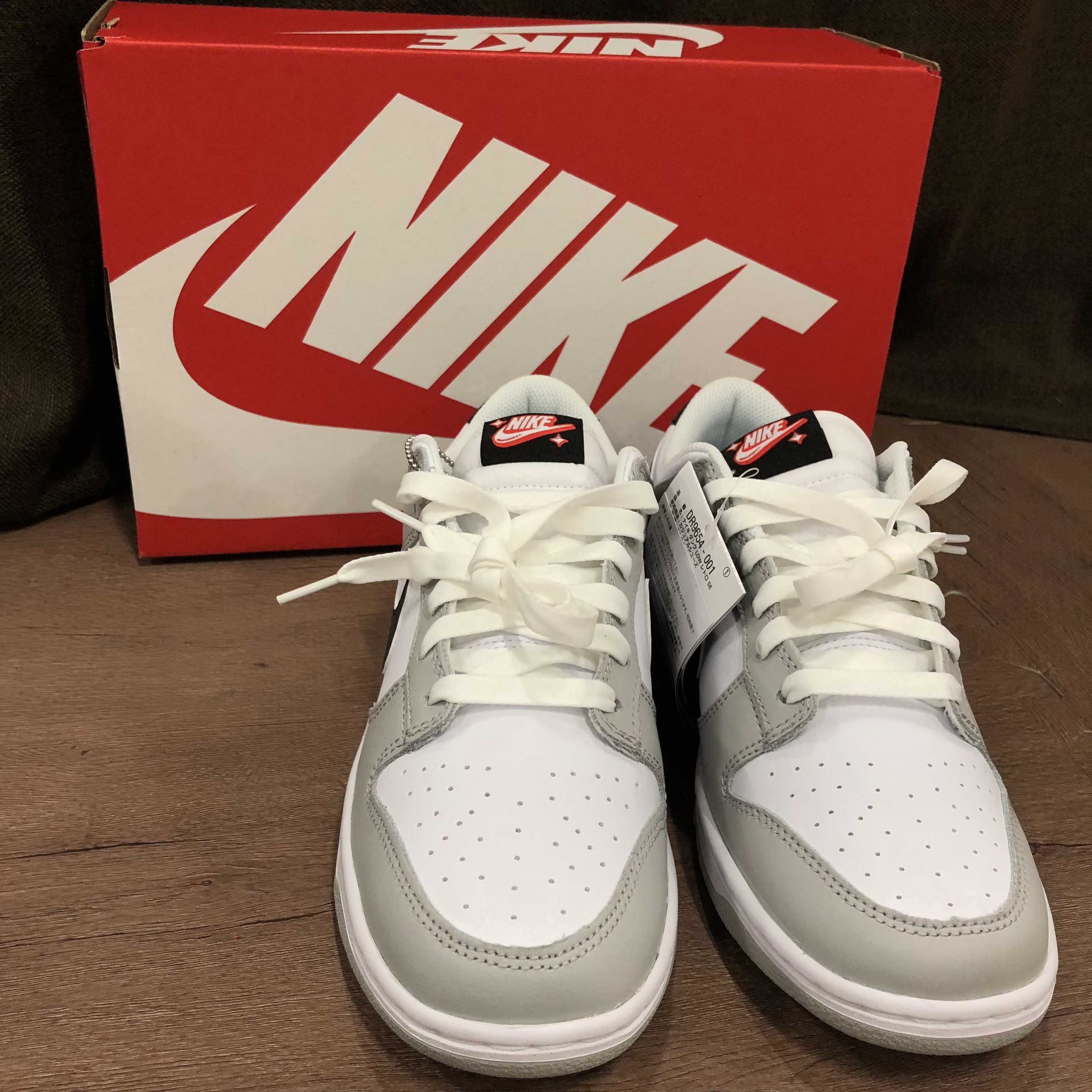 Nike Dunk Low SE Lottery "Grey Fog/Light Crimson"