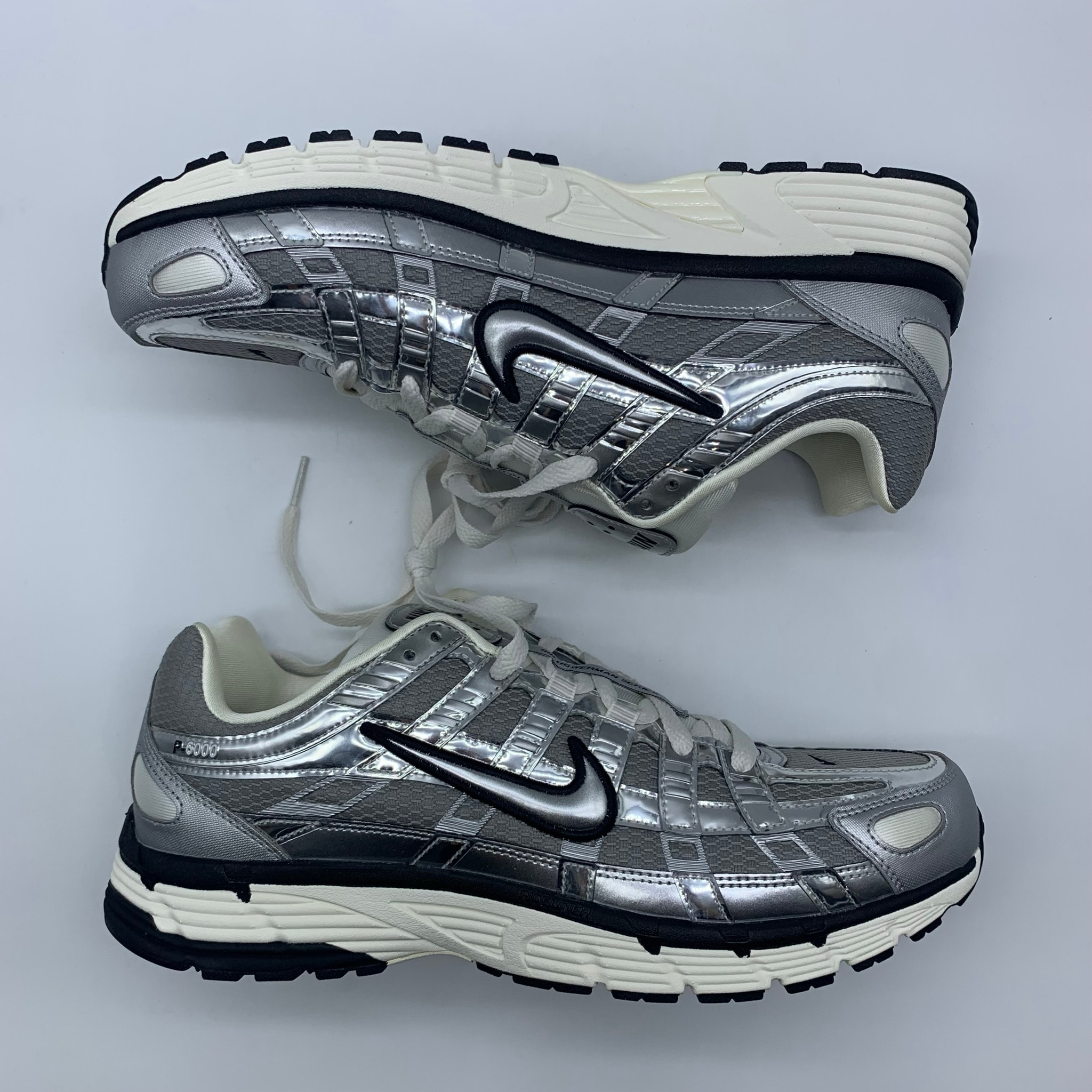 Nike P-6000 "Metallic Silver/Sail/Black"